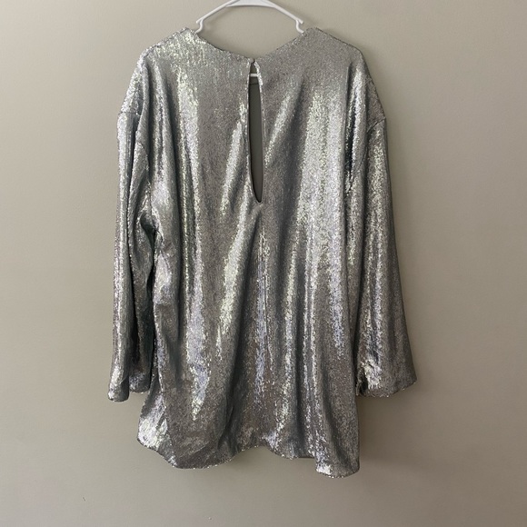 NWT Lovers and Friends Revolve Leslie Sequin Mini Dress Size Large - Picture 6 of 8